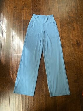 Lululemon Align High-Rise Wide-Leg Pant 31" Utility Blue